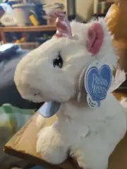 Aurora 8" Precious Moments Sparkle Unicorn Plush Stuffed Animal Toy
