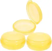 WOFASHPURET 3pcs Portable Pill Organizer Travel Medicine Case with Chic Design Lightweight Shape for for Vitamins and Daily Medication Storage