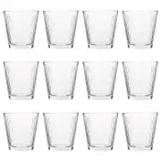 12x LAV Clear 255ml Nora Whisky Glasses Whiskey Tumbler Glassware Gift Set