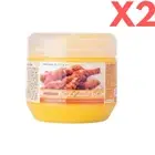 X2 Carebeau Tumeric Spa Lightening Salt Turmaric Body Scrub (2PCS)