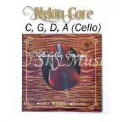 Top Quality Paititi Cello String Set 4/4 Cello German Made Nylon Core Ball End