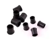 20X Tobacco Pipe Mouthpiece Bit Rubber Cover Smoking Pipes Protective Sleeves C