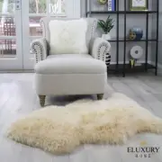 Beige Sheepskin rug | Australian Sheepskin - merino 105cm Single hide