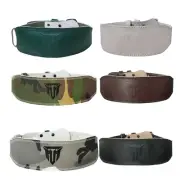 MT Weight Lifting Belt 4" Back Support Fitness Gym Training Men Bodybuilding
