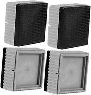 [TEHAUX] 4pcs Slip Washer Vibration Pads Noise Reducing Feet Pads for Washing Machine Dryer Durable Material for Leveling Floor Protection for Home Appliances