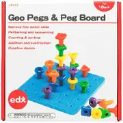 EDX Education Geo Peg and Peg Board
