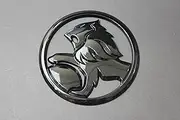 130mm, Gloss Black, Grill Front Bonnet ABS Plastic Badge Emblem with Adhesive Back for Holden Commodore VE VF SSV SV6 & Calais