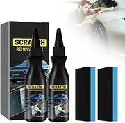 Impro2025 Nano Sparkle Cloth Car Scratch Remover Set, Magic Nano Sparkle Cleaning Cloth Car Scratch Remover, Na no Sparkle Cloths and Cars Scratchs Repair Paste for Deep Scratchs Repair (2pcs)