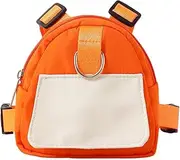 Cartoon Dog Backpack, Adjustable Small Dog Outdoor Travel Harness with Poop Bag Dispenser, Durable Polyester Twill, for Small to Medium Pets
