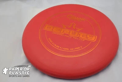 Dynamic Discs Classic Blend DEPUTY Disc Golf 174 G Putter Approach Red NEW Red