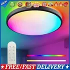 Smart Ceiling Light Compatible with Alexa 24W 11.8 Inch for Bedroom Living Room