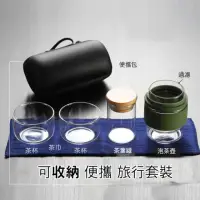 在飛比找momo購物網優惠-【ROYAL LIFE】品茗旅用便攜茗茶套組(附茶巾 泡茶 