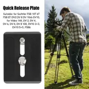 Tripod Quick Release Plate Camera Mounting Adapter Parts Replacement For