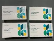 4 Box EverlyWell Indoor & Outdoor Allergy Test 40 Allergens EXP 09/30/26 Sealed