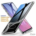 Clear Gel TPU Skin Jelly Soft Case Cover For Samsung Galaxy S10e /S10 / S10 Plus