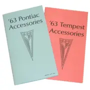 1963 Pontiac Tempest Super Duty Catalina Accessorizer Book Booklet Aluminum