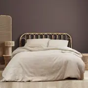 Ardor Earth Oatmeal Cotton Gauze Quilt Cover Set