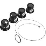 Hands-free Magnifier Headband Eye Clip Work Jewelers Loupes Watchmakers