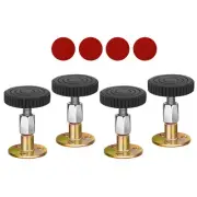 4Pcs Adjustable Threaded Bed Frame Anti-Shake Tool Bed Headboard Stopper Install