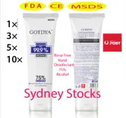 10×80ml Hand ANTI-BACTERIAL KILL 99.9% GERMS SANITIZER SANITISER GEL 75% ALCOHOL