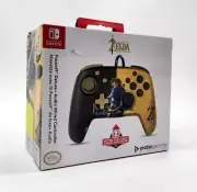 Zelda Breath Of The Wild PDP Faceoff Deluxe+ Audio Wired Switch Pro Controller