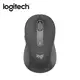 【Logitech 羅技】M650 多工靜音無線滑鼠-黑灰