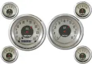 Classic Instruments All American Nickel Series 6 Gauge Set an51slc Speedo Tach