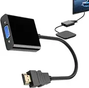 Laptop to Monitor Connector,VGA to DisplayPort Adapter Video Adapter - Multipurpose VGA to DisplayPort Adapter, Non-Bidirectional Monitor Adapter for Laptops, Notebooks