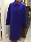 OILILY Wool/Cashmere L-Sleeve Button solid yes blue coat EU 40 NWT