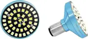 Cyron Lighting ACT1157AR Torch 2in. Turn Signal Inserts - 1157 Bulb Type - Red