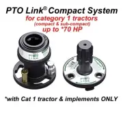 PTO LINK COMPACT DESIGN QUICK DISCONNECT FOR SMALL TO MIDSIZE TRACTORS