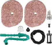 Ferilter FS56RC Air Filter Fuel Line for Stihl FS 56RC FS70R FS56 FS56C FS56R FS40 FS40C FS50 FS50C FS70RC FS70C FC56 KM56RC HT56C HL56K FS56 RC Weed Eater Trimmer Tune Up Kit FS56 Filter Spark Plug