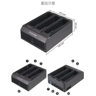【3CTOWN】含稅 伽利略 2535B-U3I2S 3插槽 USB3.0 2.5吋/3.5吋 雙SATA+IDE硬碟座