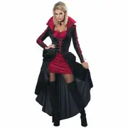 Bloodthirsty Vixen Vampire Vampiress Medieval Halloween Adult Womens Costume