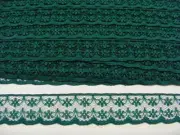 Flat Lace Bottle Green - 20 metres (133)