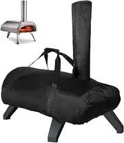 MondenUZ Pizza Oven Cover Compatible with Ooni Karu 12 Portable Pizza Oven Cover 420D Fabric Waterproof Pizza Oven Cover Heavy Duty Weather Resistant Outdoor Carry Cover Compatible with Ooni Karu 12