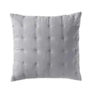 Bianca Langston European Pillowcase 65x65cm - Silver