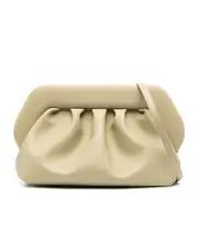 Themoirè Bios Strapped Clutch Bag One size Nude