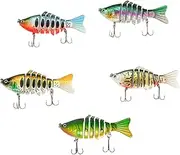 Aymzbd 5X Lables of Hard Sinking Fishing for A Slow Fishing Baits for Costumes