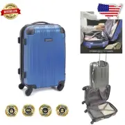 Effortless Travel with Out of Bounds 20-Inch Cobalt Hardshell Spinner Luggage