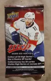2022-23 UPPER DECK MVP HOCKEY - BRAND NEW/SEALED - 1 PACK
