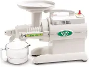 TriBest GreenStar GS3000 White Twin Gear Masticating Juice Extractor