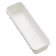 Madesmart Small Narrow Interlocking Bin (White)
