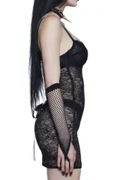 Fishnet Gloves