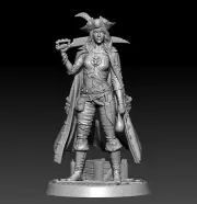 1/24 Resin Miss Robin Hood Unassembled Unpainted RW-601 fnmx