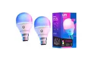 LIFX 2 Pack Colour 1000 WiFi LED Light Bulb B22 Bayonet Socket , works with