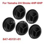 5pc Rubber Scupper Stoppers Plugs For Yamaha Outboard 2.5HP-6HP 647‑45151‑01