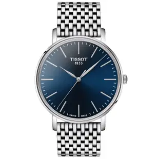 【TISSOT 天梭 官方授權】EVERYTIME 簡約時尚石英對錶 母親節 禮物(T1434101104100+T1432101104100)