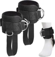 Taicols Ankle Straps for Cable Machines, Adjustable Ankle Strap, D-Ring Ankle...