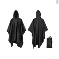 在飛比找蝦皮購物優惠-3-in-1 Waterproof Rain Poncho 